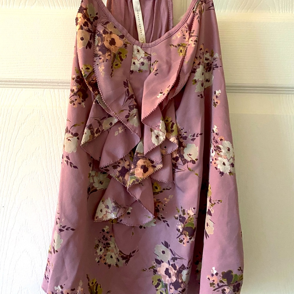 Lavender work dressy shirt size M